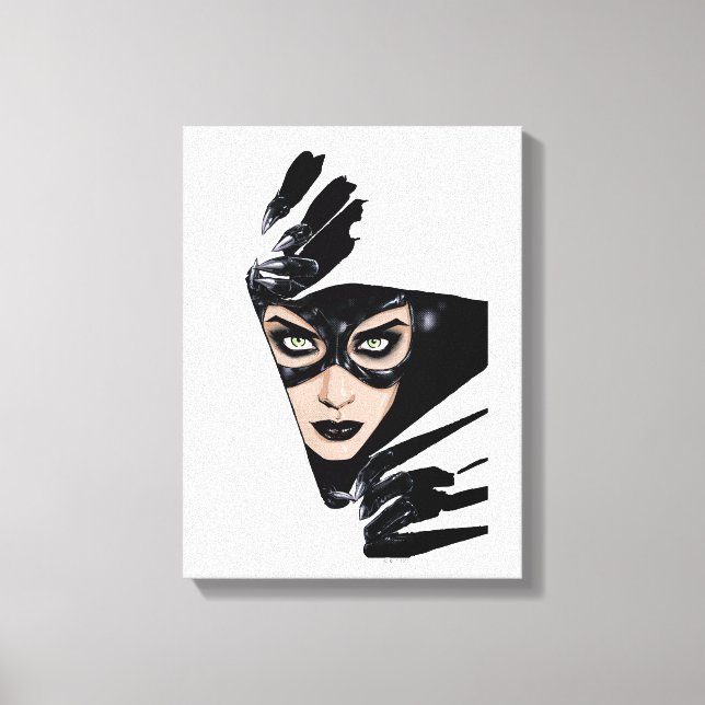 Lienzo Catwoman The Claws Are Out Cover Illustration (Anverso)
