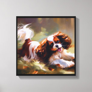 Lienzo Cavalier King Charles Spaniel Perro