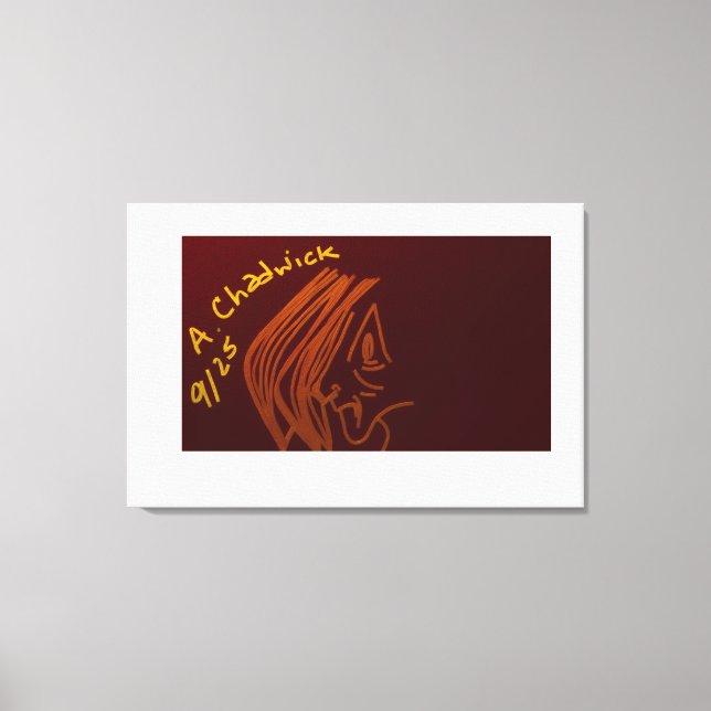 Lienzo Cave Painting Stretched Canvas (Anverso)