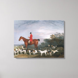 Lienzo Caza fuera, 1841