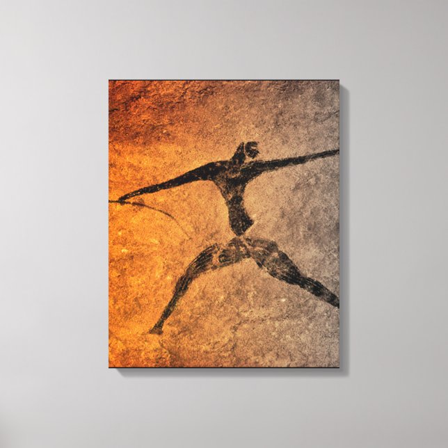 Lienzo Cazador de Lascaux (Anverso)