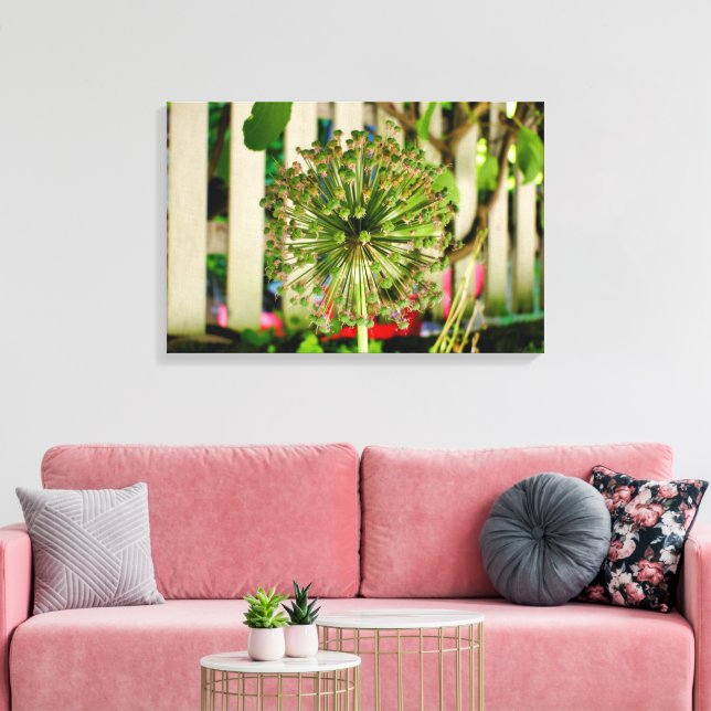 Lienzo Cebolla Ornamental (Insitu (Sala de estar))