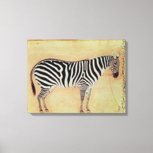 Lienzo Cebra, del "álbum de Minto", Mughal, 1621,