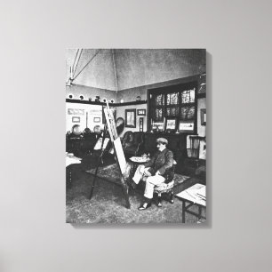 Lienzo Cecil Aldin en su estudio