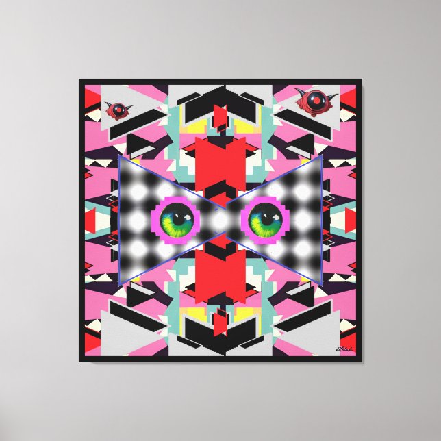 Lienzo Cefalopodos dicen que sí (Anverso)