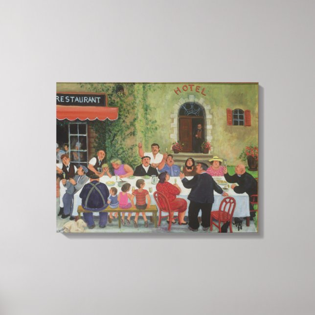Lienzo Celebración (Anverso)