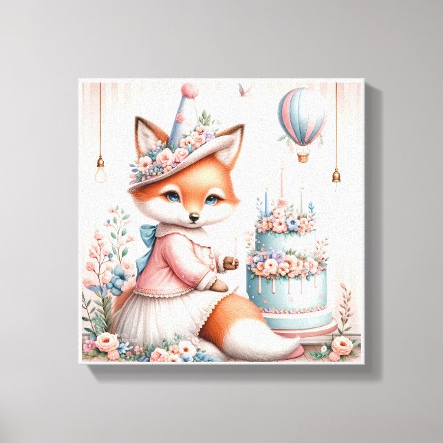 Lienzo Celebración de Foxy (Anverso)