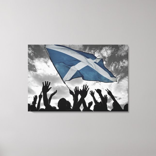 Lienzo Celebración de Saltire (Anverso)