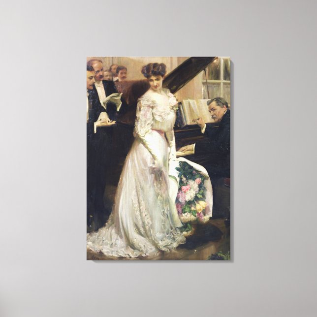Lienzo Celebrado, 1906 (Anverso)