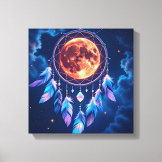 Lienzo Celestial Eclipse Dreamcatcher