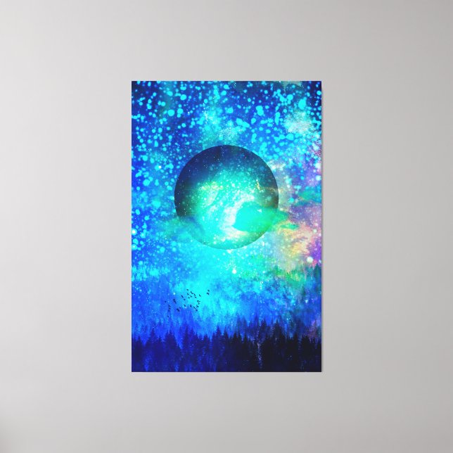 Lienzo Celestial Forest (Anverso)