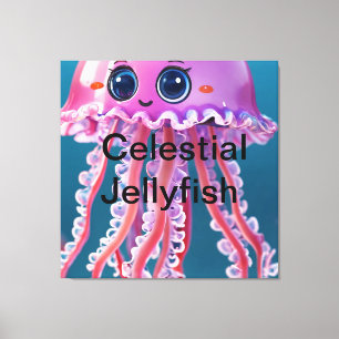Lienzo Celestial Jellyfish