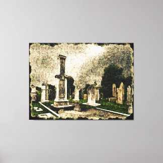 Lienzo Cementerio