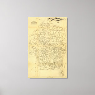 Lienzo Cementerio de la Madera Verde