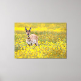 Lienzo Cena de flores silvestres