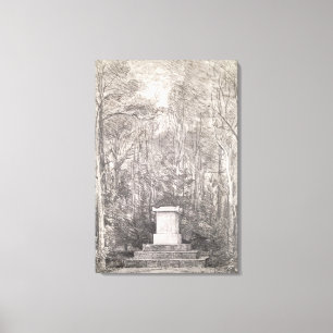 Lienzo Cenotafio a sir Joshua Reynolds en Coleorton
