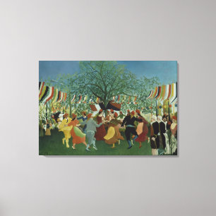 Lienzo Centenario de la Independencia por Henri Rousseau