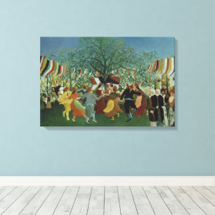 Lienzo Centenario de la Independencia por Henri Rousseau