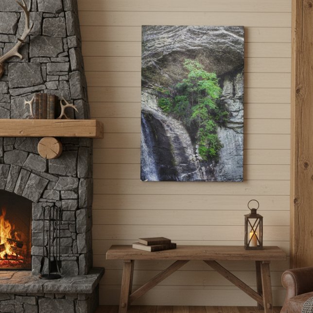 Lienzo Centinela del Acantilado – Fotografía de Blue Ridg (Subido por el creador)