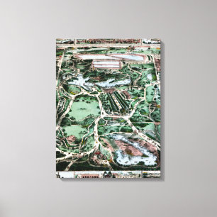 LIENZO CENTRAL PARK, 1860