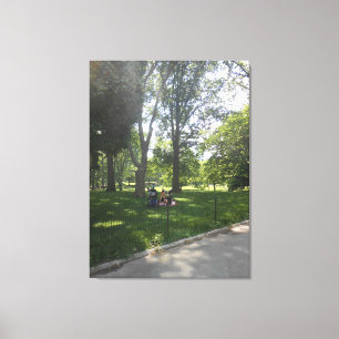 Lienzo Central Park, Nueva York, Estados Unidos