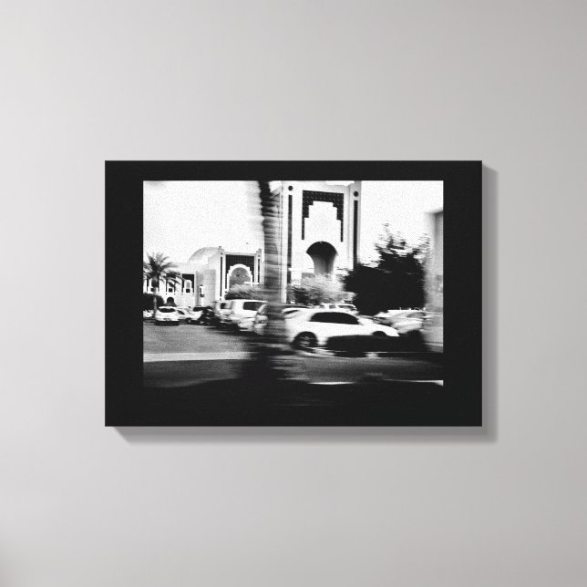 Lienzo Centro Comercial Manama (Anverso)