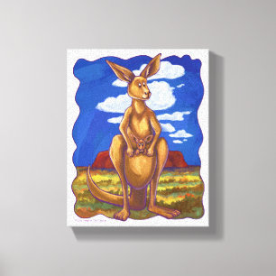 Lienzo Centro de Fiestas de Kangaroo