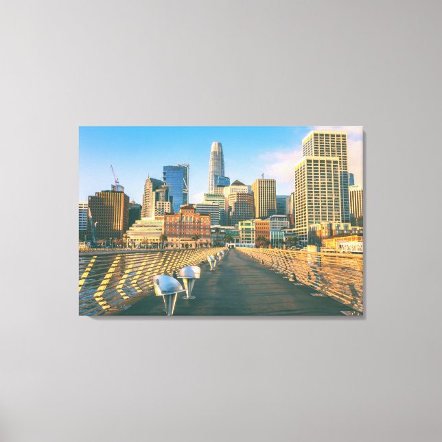 Lienzo Centro de San Francisco (Anverso)