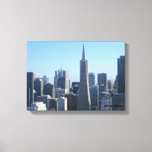 Lienzo Centro de San Francisco, California Skyscraper Cit