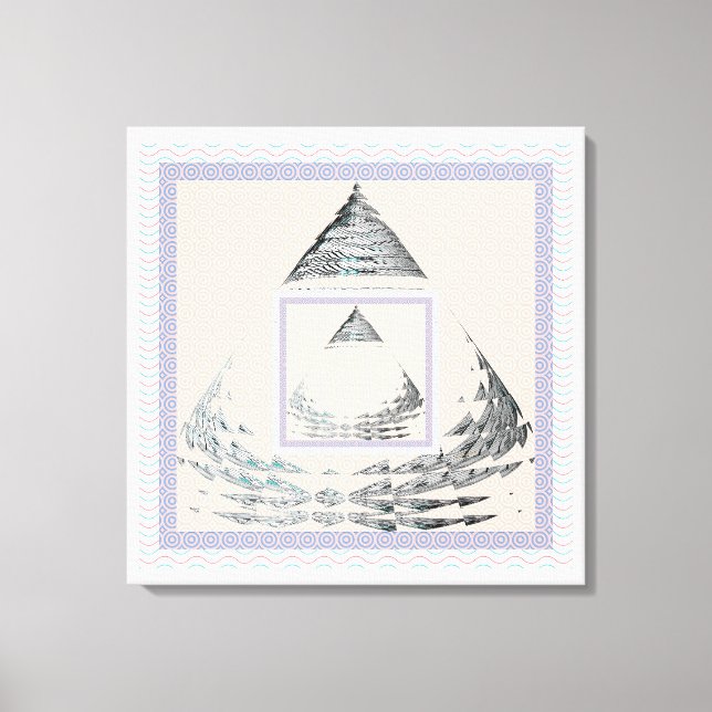 Lienzo Centro Del Triángulo (Anverso)