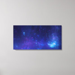 Lienzo Centro Galáctico Acuático Azul Celestial Vía Lácte