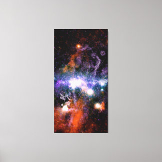 Lienzo Centro Galáctico de la Galaxia Vía Láctea Hubble
