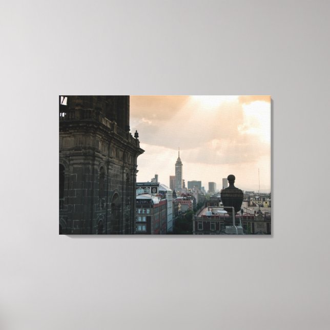 Lienzo Centro Histórico (Anverso)