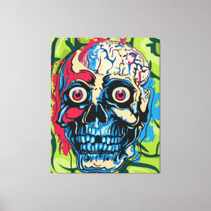 Lienzo Cerebro de Zombie