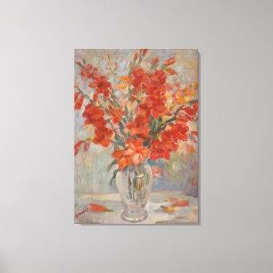 Lienzo César Gemayel Vintage Gladioli