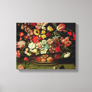 Lienzo Cesta de flores