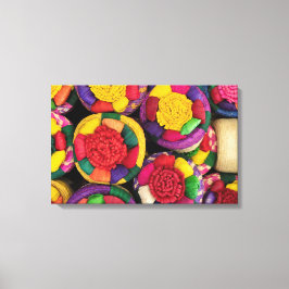 Lienzo Cestas de mimbre