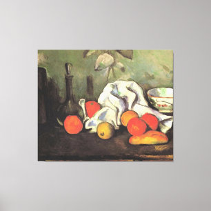 Lienzo Cezanne - Bodegón con Frutas