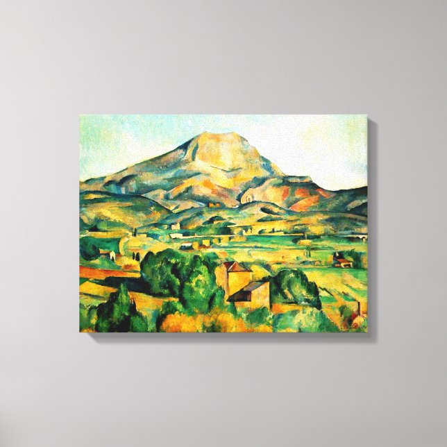 Lienzo Cezanne Mont Sainte-Victoire (Anverso)
