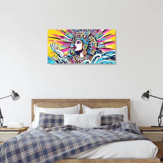 Lienzo Chalchiuhtlicue 4 (Insitu(Dormitorio))