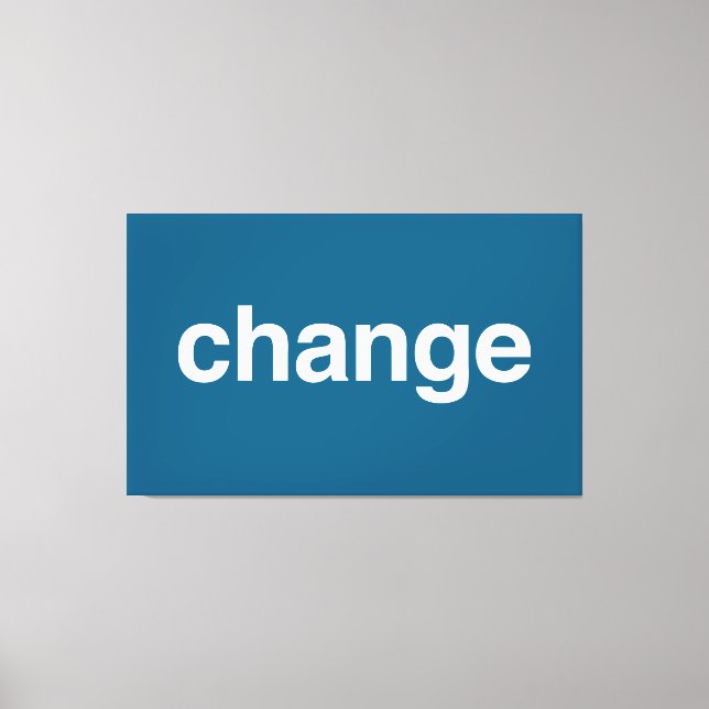 Lienzo Change (Anverso)