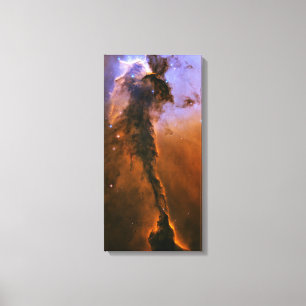 Lienzo Chapitel del gas en la nebulosa de Eagle