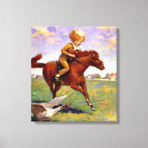 Lienzo "Chaquetas" por Jessie Willcox Smith