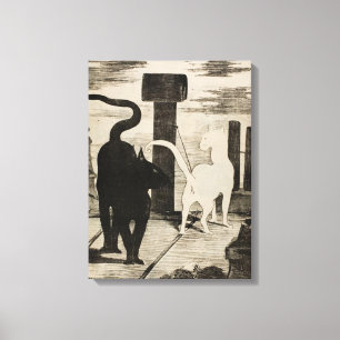 Lienzo Charlas de Le Rendez-vous des del ~ de Eduardo