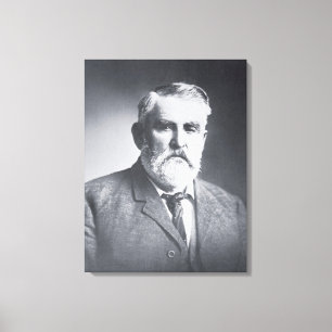 Lienzo Charles buenas noches (foto de b/w)