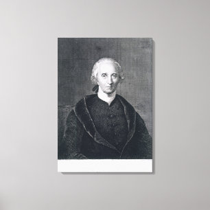 Lienzo Charles Carroll de Carrollton, grabado por Asher B
