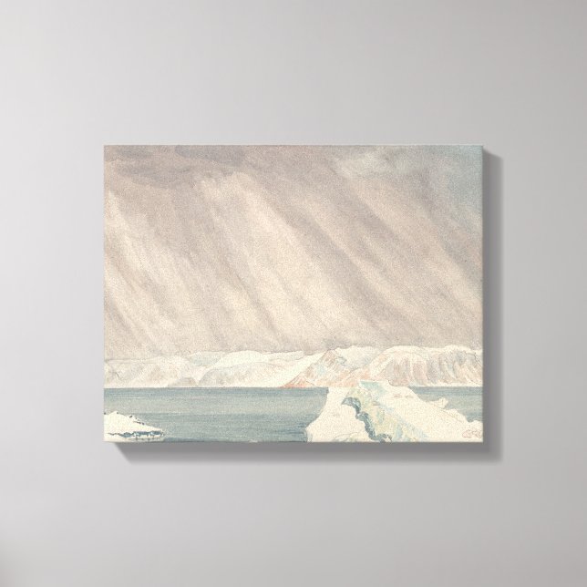 Lienzo Charles Hamilton Smith - Spitzbergen, Bearing (Anverso)