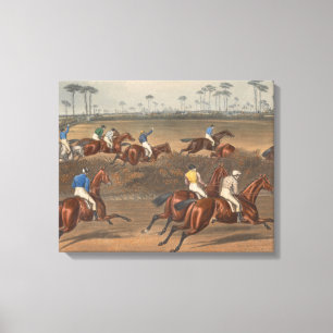 Lienzo Charles Hunt - Leamington Grand Steeple Chase