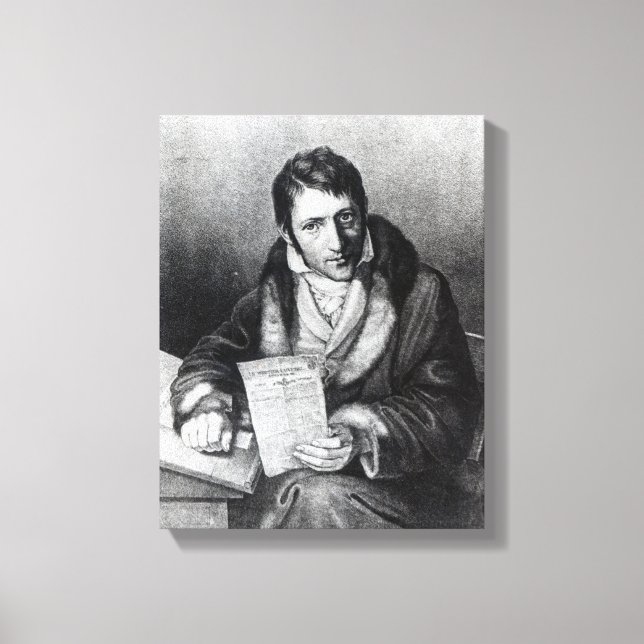 Lienzo Charles-Joseph Panckouke con una cartera (Anverso)