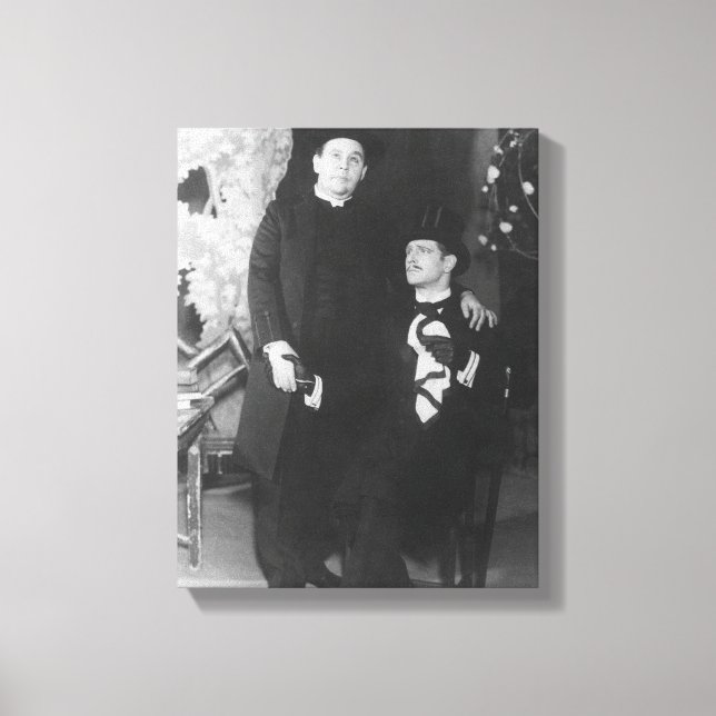 Lienzo Charles Laughton como Canon Chasuble y Roger Lives (Anverso)